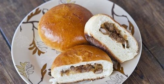 Китайские булочки с мясом