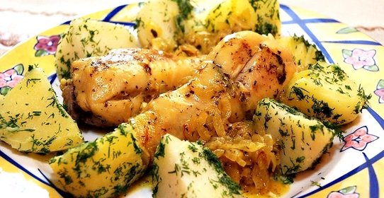 Курица с шафраном