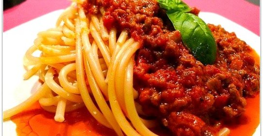 Болоньезе с белым вином