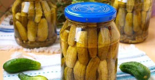 Сладкие маринованные огурчики