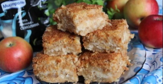 Пряный яблочный пирог