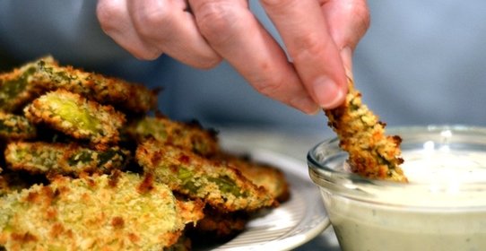 Запеченные огурцы