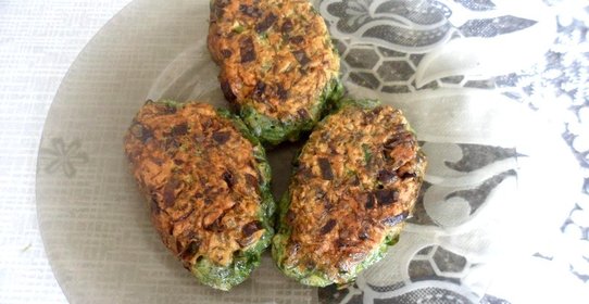 Котлеты из зелени