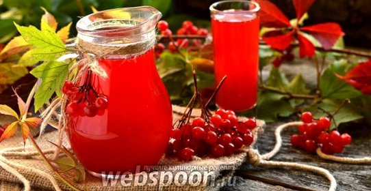 Морс из калины