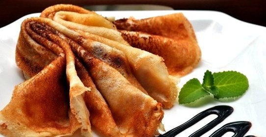 Блинчики на воде с яйцами