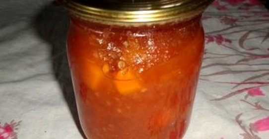 Повидло яблочное с апельсином