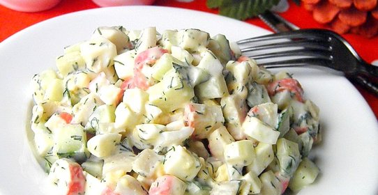 Салат Морская свежесть