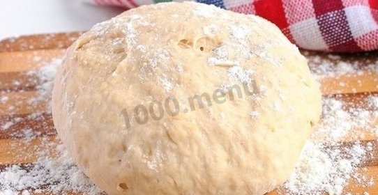 Тесто для пиццы в хлебопечке