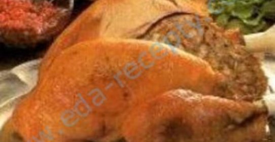 Индейка с картофелем в духовке