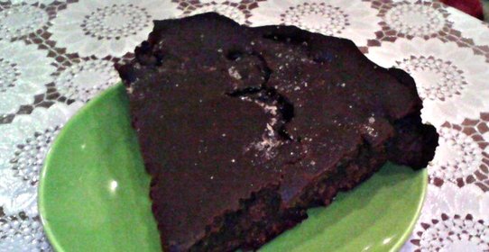 Постный вишневый пирог