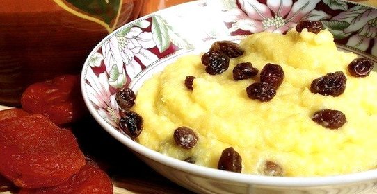 Кукурузная каша в духовке