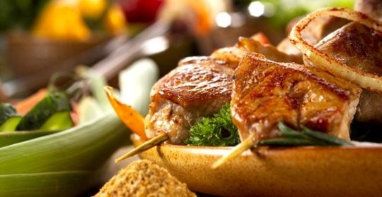 Баранина в маринаде из лимонного сока и розмарина