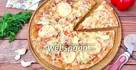 Пицца на ржаном тесте