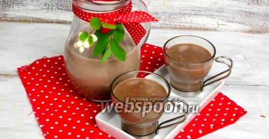 Кисель молочный с какао