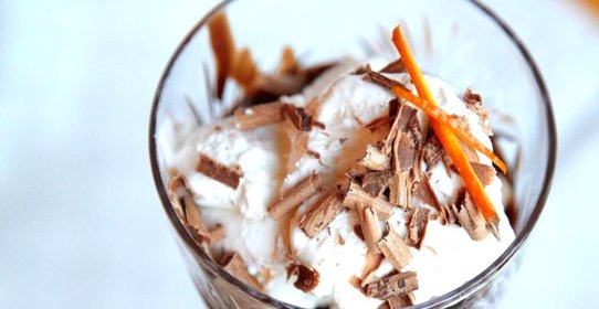 Шоколадно-апельсиновый мусс