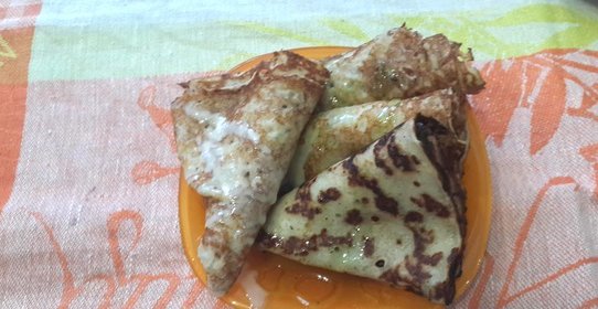 Блинчики на ряженке