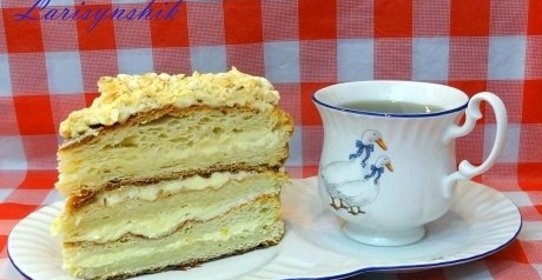 Торт Наполеон за 40 минут