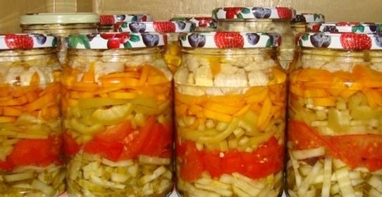 Овощи по-домашнему