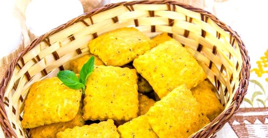 Сырное печенье