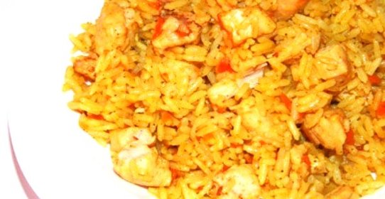 Куриный узбекский плов с зирой и кориандром