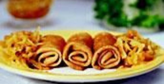 Блины со свининой по-датски