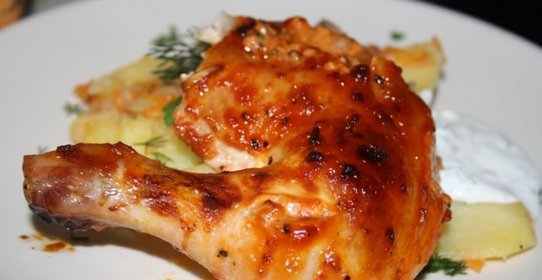 Идеальная курица в духовке