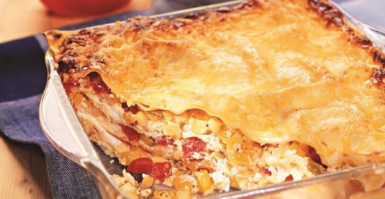 Овощная лазанья