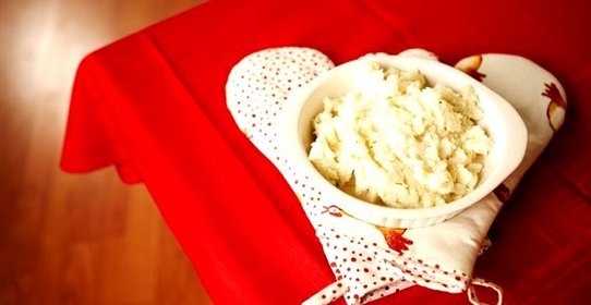 Сладкий картофель со сливками