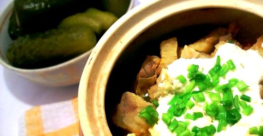 Минтай в горшочке