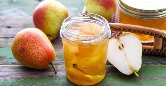 Варенье из груш с белым вином