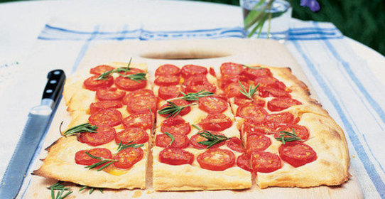 Помидорные хлебцы с розмарином