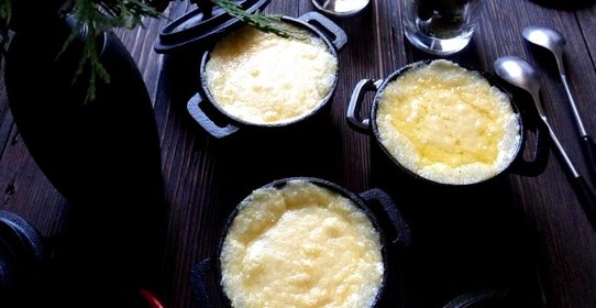 Кукурузная каша в горшочке