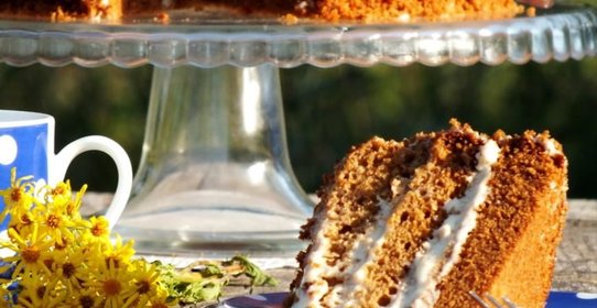 Медовик бархатный из мультиварки