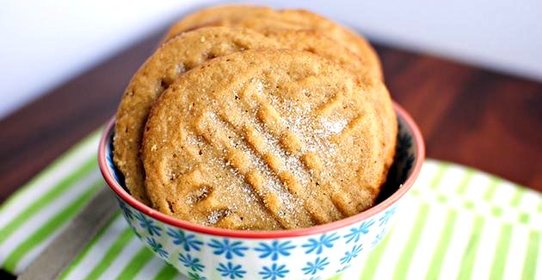 Печенье с арахисовым маслом и медом