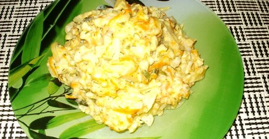 Капуста, тушенная со сметаной