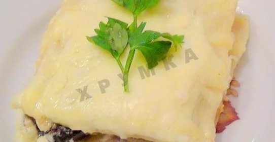 Овощная вегетарианская лазанья с кабачками