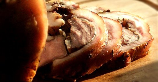 Рулет из свиной головы