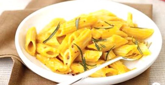 Паста с тыквенным соусом