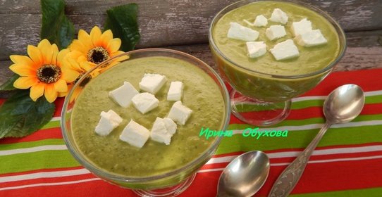 Гаспачо из огурцов