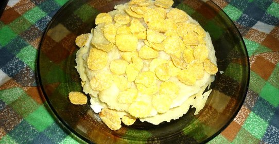 Тортик с абрикосами