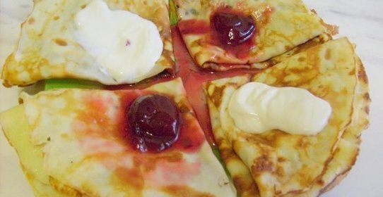 Самые простые блины ванильные