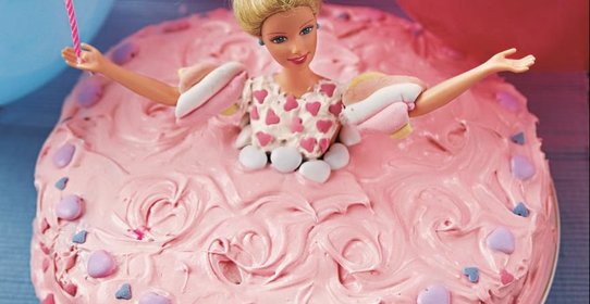 Торт Барби