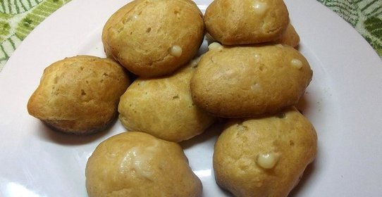 Эклеры с бананом