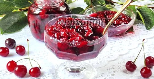 Варенье из вишни без косточек