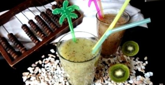 Смузи с зеленым чаем