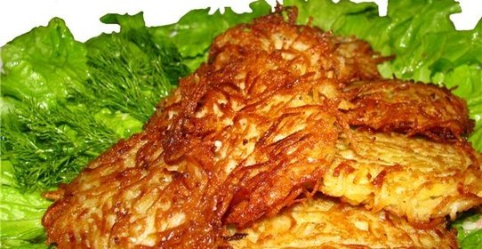 Драники из моркови