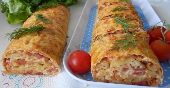 Пицца в лаваше