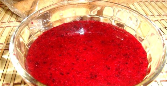 Земляника, протертая с сахаром