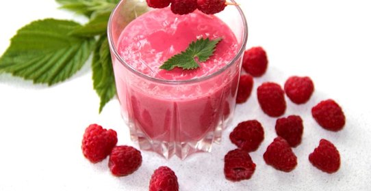 Малиновый смузи