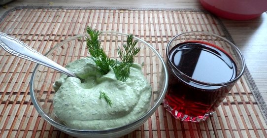 Творожная паста с зеленью